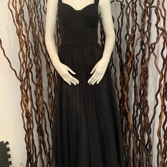 Aidan Mattox Dresses & Skirts - New Aidan Mattox Gorgeous Black Tie Dress